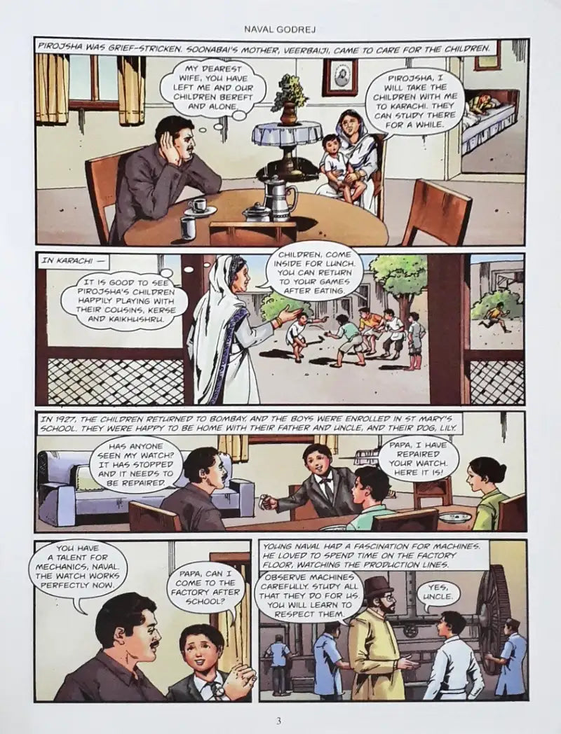 Naval Godrej: Pioneer of Progress - Amar Chitra Katha Vol. 856