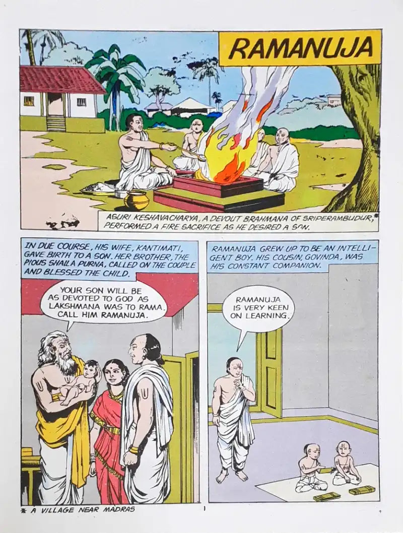 Ramanuja (Amar Chitra Katha) Vol. 715 (P)