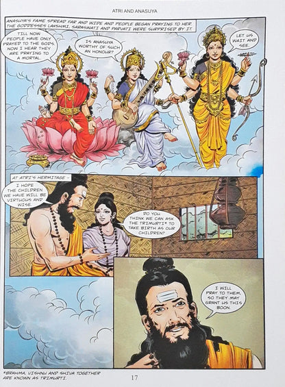 Saptarshi: The Seven Supreme Sages - Amar Chitra Katha