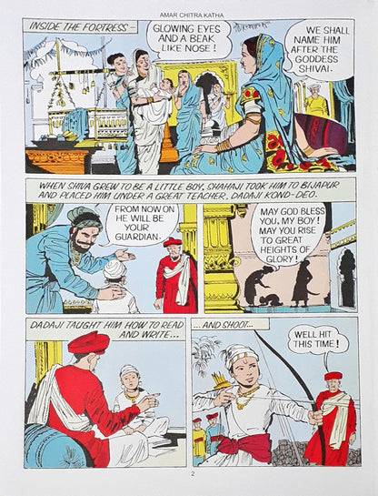 Shivaji The Great Maratha : 3-in-1 - Amar Chitra Katha Vol. 10033 | Shivaji Tales of Shivaji Tanaji