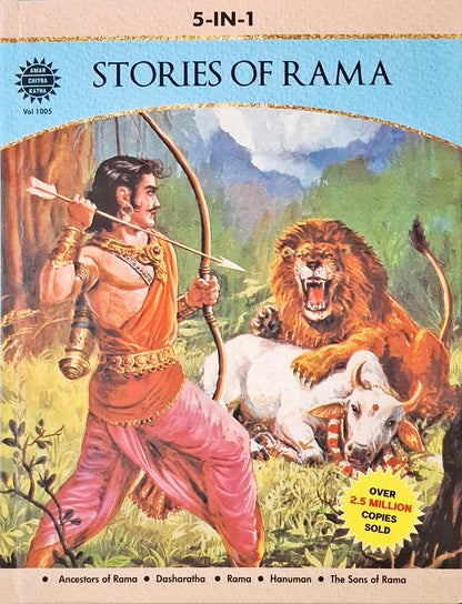 Stories of Rama 5 in 1 : Amar Chitra Katha Vol. 1005 | Hardcover