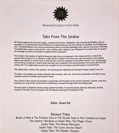 Tales from the Jatakas 3 in 1 : Amar Chitra Katha Vol. 10005 (P)