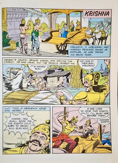 Tales of Krishna 3 in 1 : Amar Chitra Katha Vol. 10009 (P)