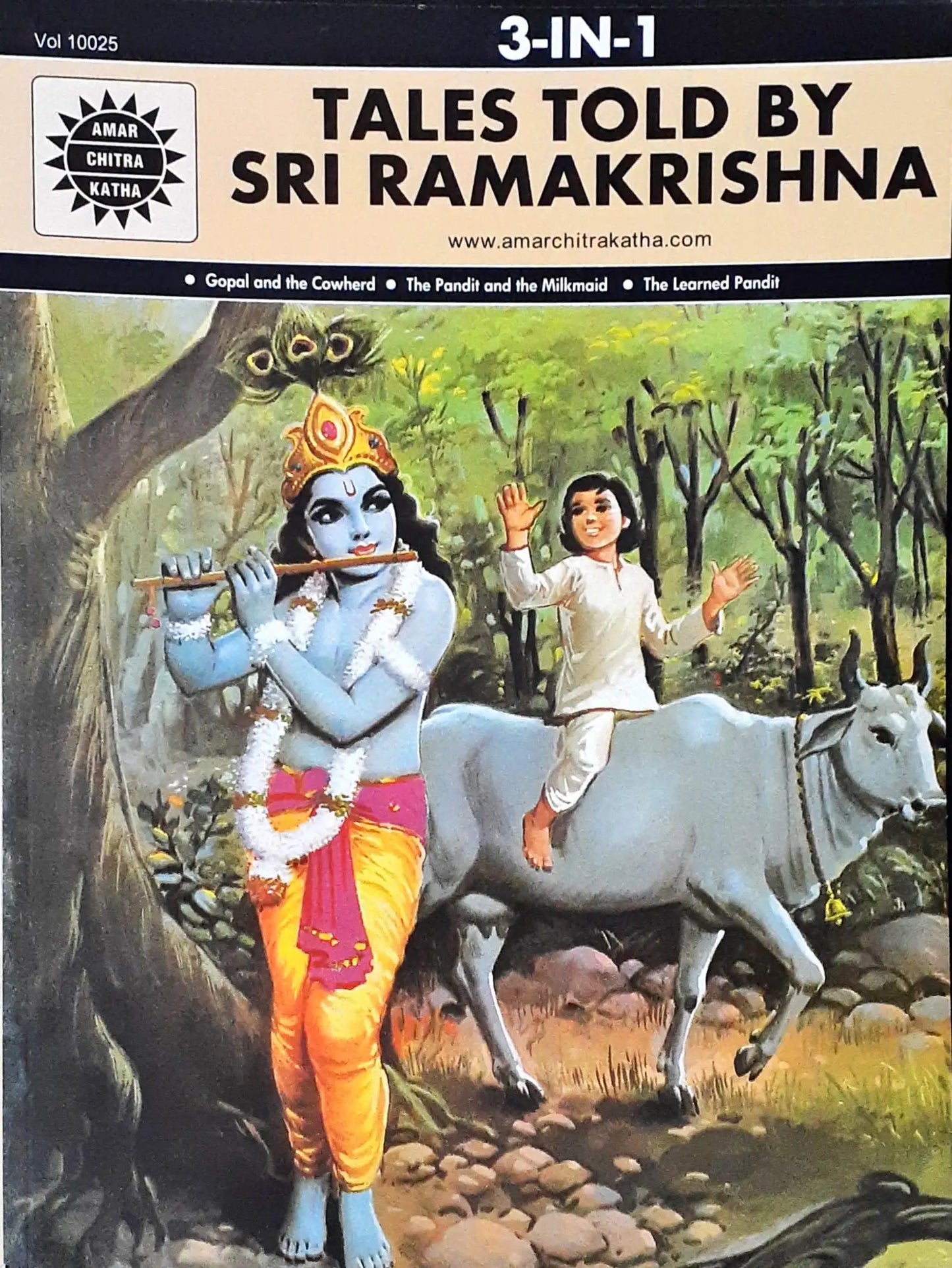 Tales Told By Sri Ramakrishna : 3-in-1 - Amar Chitra Katha Vol. 10025