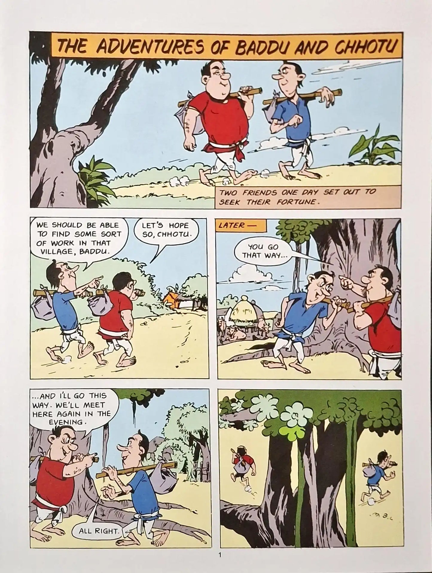 Adventures Of Baddu And Chhotu : Amar Chitra Katha Vol. 651 (P)