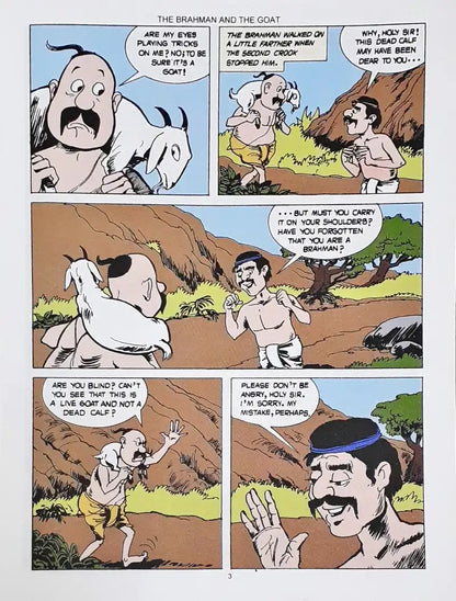 The Brahmin And The Goat (Amar Chitra Katha) Vol. 562  (P)