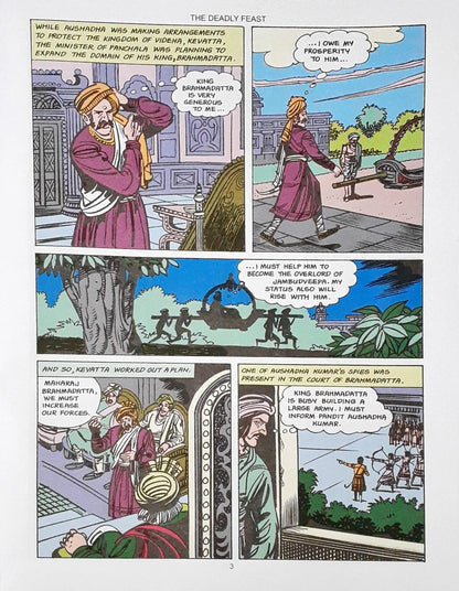 The Deadly Feast : Jataka Tales Wisdom Conquers All - Amar Chitra Katha Vol. 665