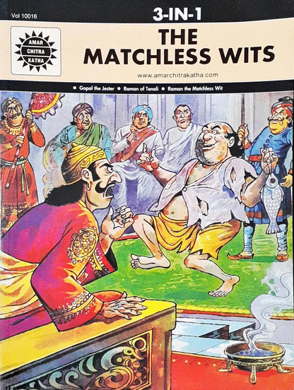 The Matchless Wits : 3-in-1 - Amar Chitra Katha Vol. 10016