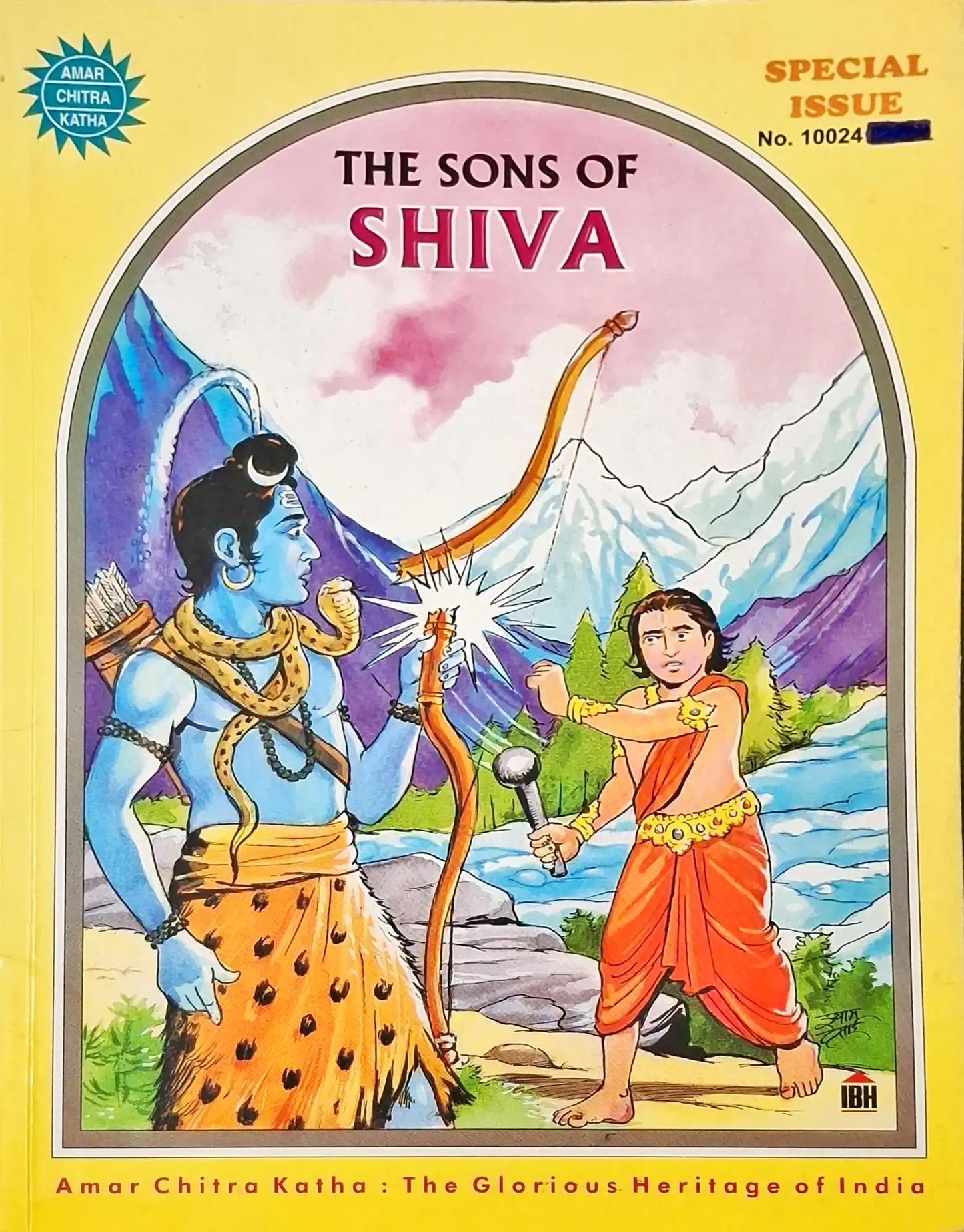 The Sons of Shiva 3 in 1 : Amar Chitra Katha Vol. 10024 (P)
