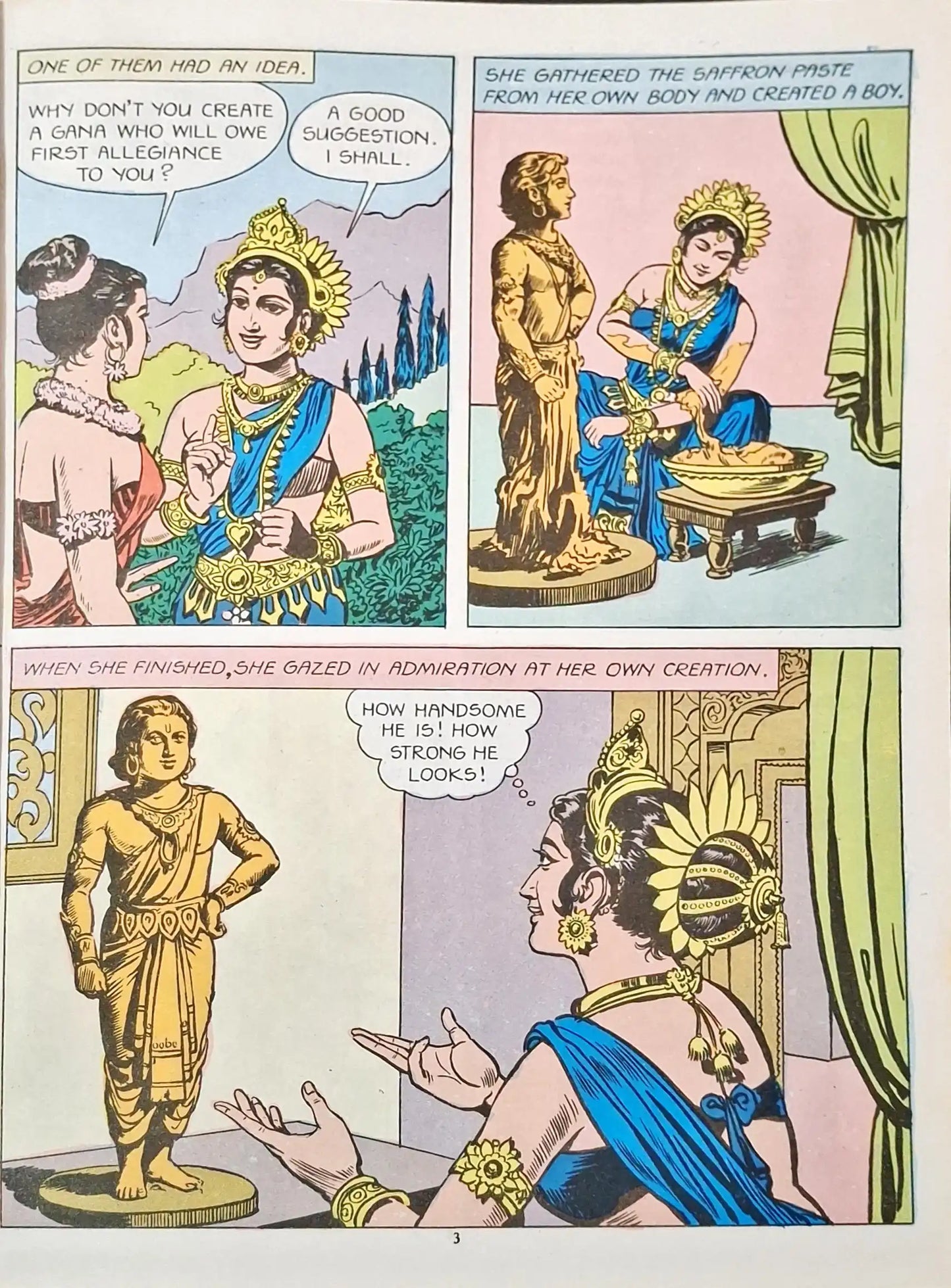 The Sons of Shiva 3 in 1 : Amar Chitra Katha Vol. 10024 (P)