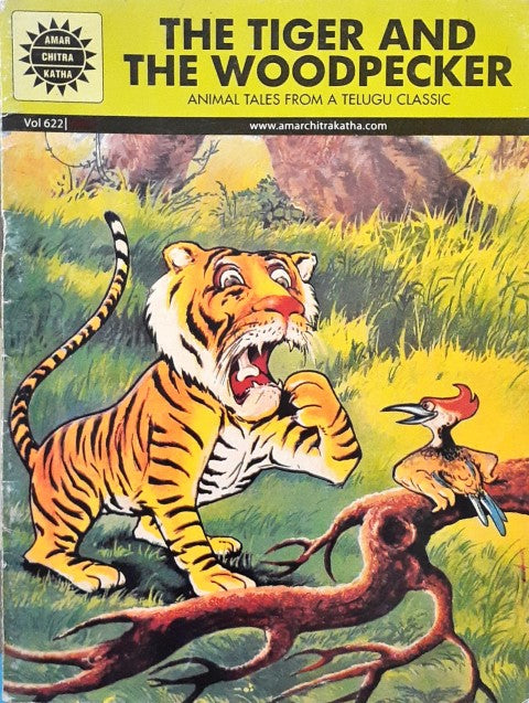 The Tiger And The Woodpecker Amar Chitra Katha Vol. 622 (P)