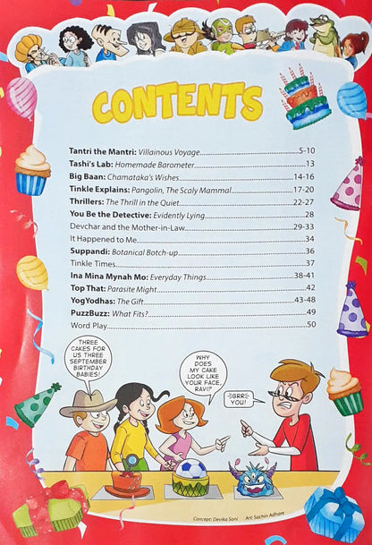 Tinkle Where Learning Meets Fun Monthly Magazine : September 2024 Vol. 44 No. 816