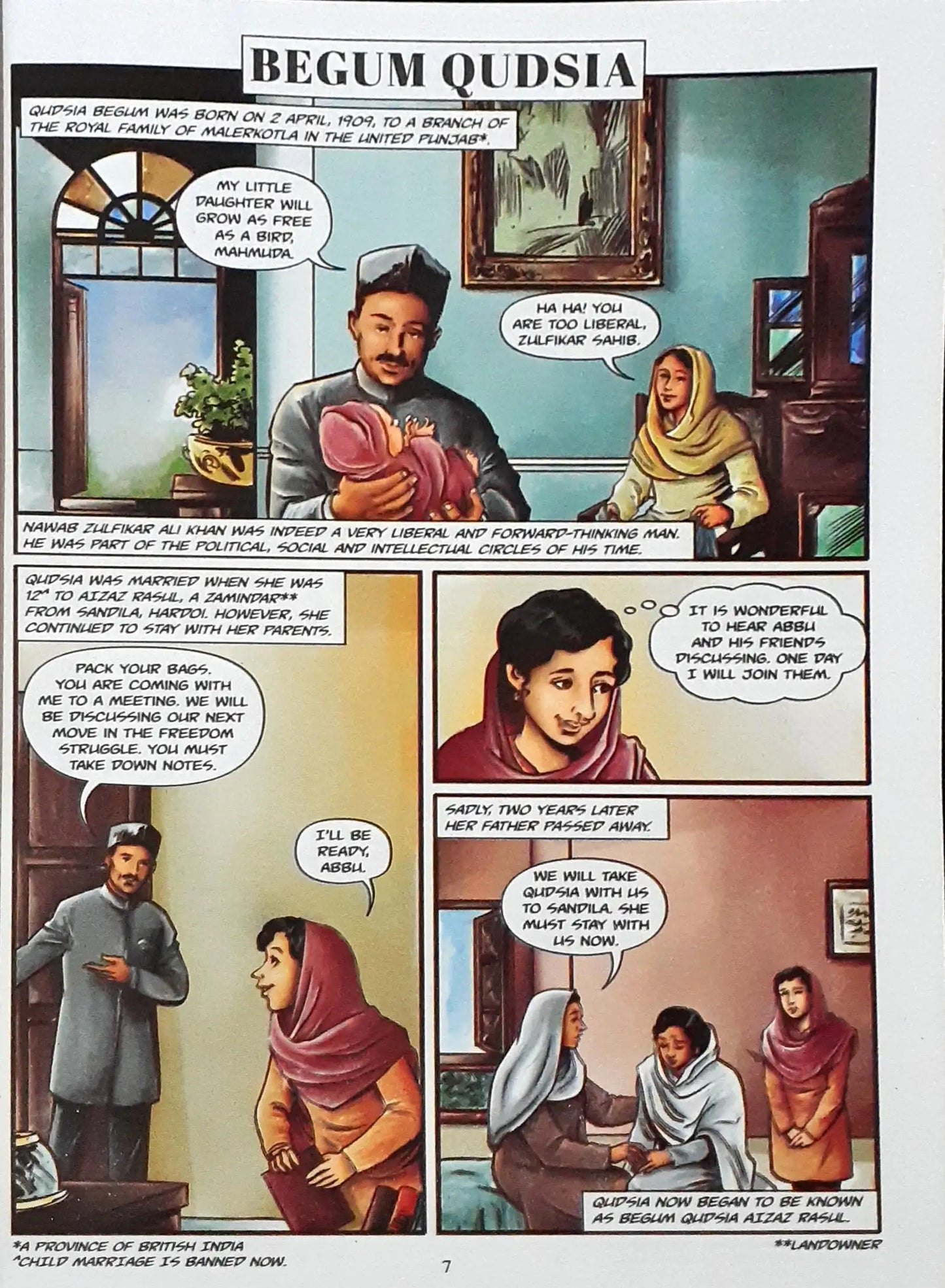 Women In Power : Elected to the Constituent Assembly - Amar Chitra Katha Special Issue