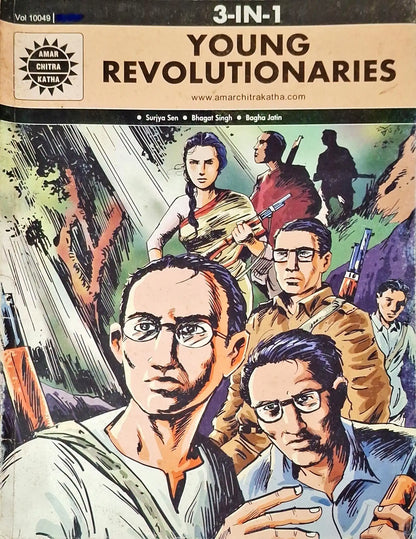 Amar Chitra Katha 3 In 1 Young Revolutionaries | Surjya Sen | Bhagat Singh | Bagha Jatin (P)