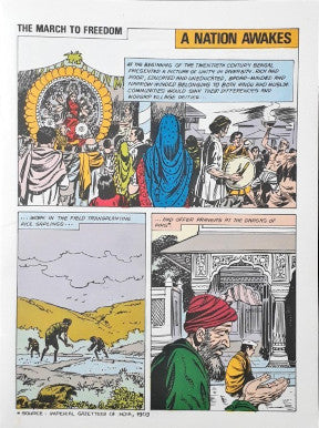 A Nation Awakes The March To Freedom (Amar Chitra Katha) Vol 786 (P)