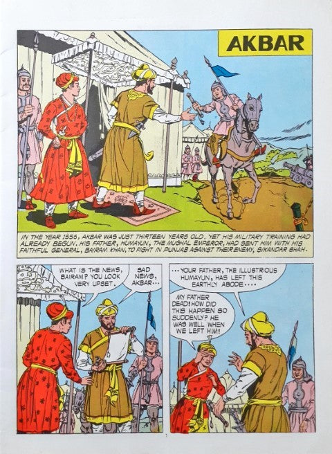 Akbar (Amar Chitra Katha) Vol. 603 (P)