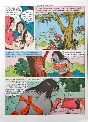 Krishna And Jarasandha (Amar Chitra Katha) Vol. 518  (P)