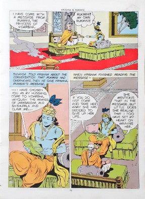 Krishna And Rukmini (Amar Chitra Katha) Vol. 516 (P)