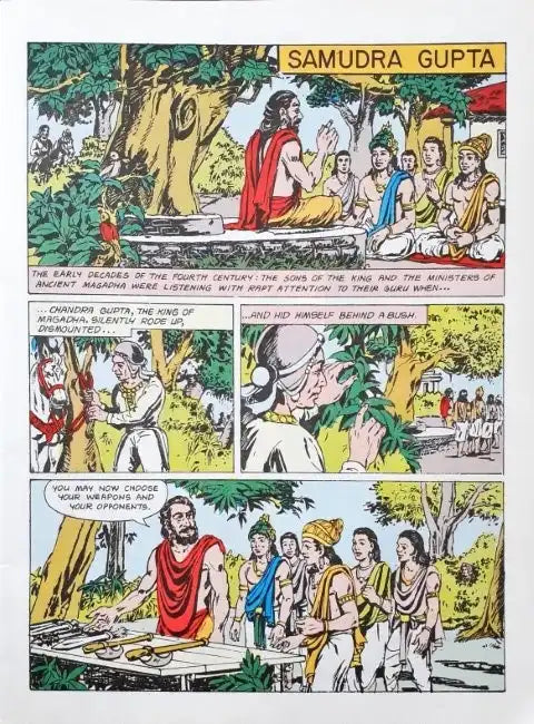 Samudra Gupta : Amar Chitra Katha Vol. 648 (P)