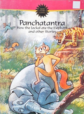 Amar Chitra Katha Vol. 560 How The Jackal Ate The Elephant Tales From The Panchatantra (P)