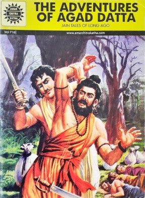 Amar Chitra Katha Vol. 716 The Adventures of Agad Datta Jain Tales Of Long Ago (P)