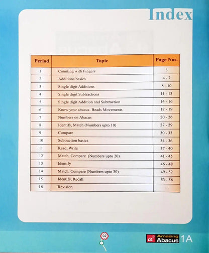Amazing Abacus 1A and 1B - 2 Books Combo
