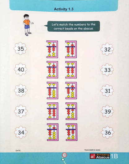 Amazing Abacus 1A and 1B - 2 Books Combo