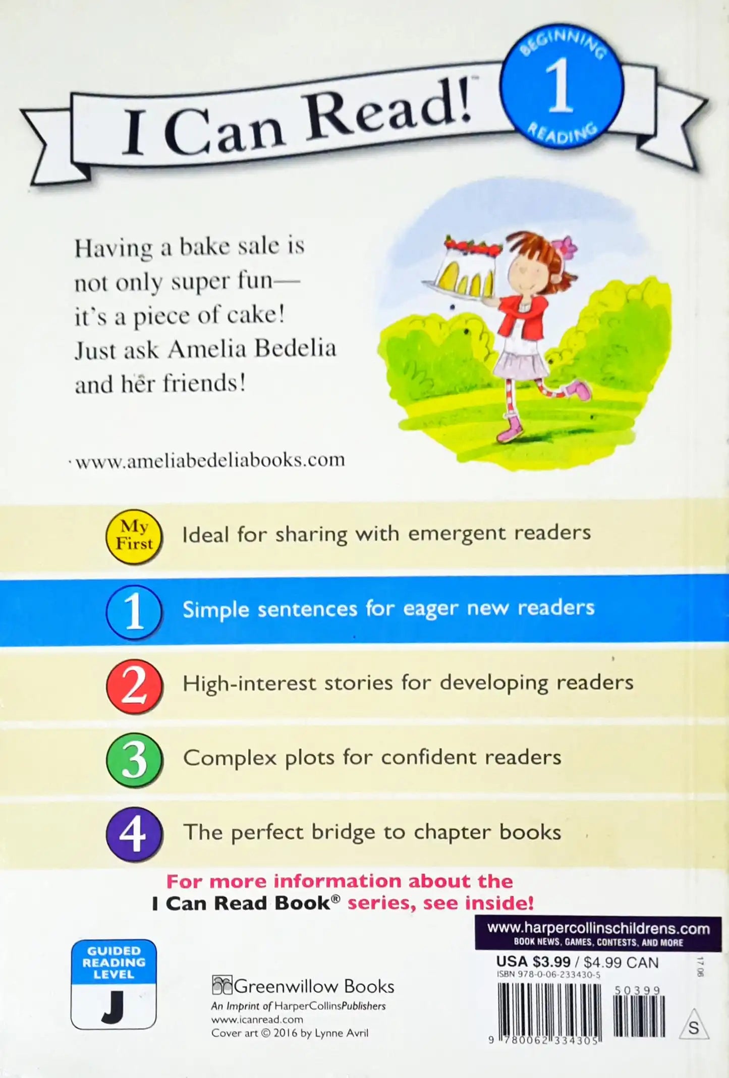 Amelia Bedelia Takes the Cake : I Can Read Level 1 (P)