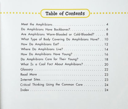 Animal Kingdom Questions And Answers Amphibians A Question And Answer Book