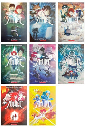 Amulet Set of 8 Books – Books and You