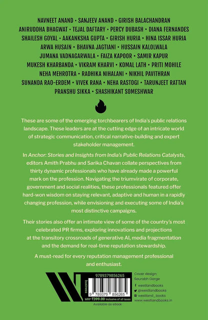 Anchor : Stories And Insights From India’s Public Relations Catalysts