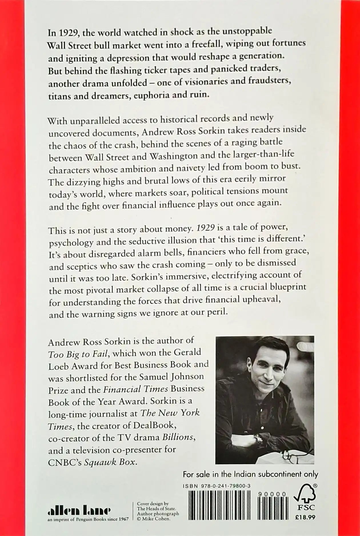 1929 : The Inside Story of The Greatest Crash in Wall Street History