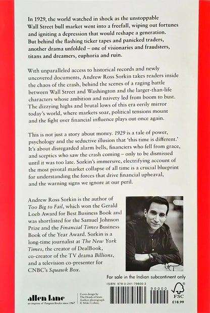 1929 : The Inside Story of The Greatest Crash in Wall Street History