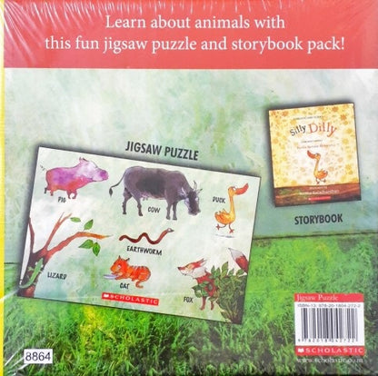 Animal Jigsaw Puzzle Box - Jigsaw Puzzle And Storybook