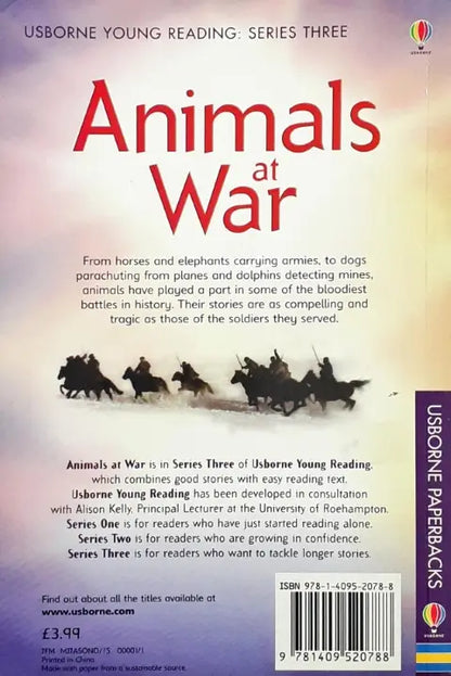 Usborne Young Reading Animals At War (P)