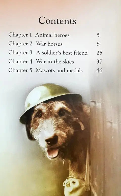 Usborne Young Reading Animals At War (P)