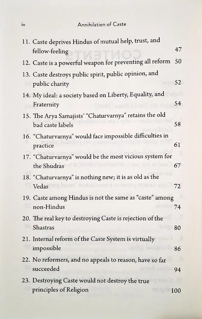 Annihilation of Caste