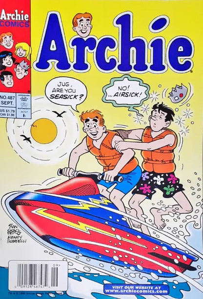 Archie Adams Comic Archie Comics No. 487 – Books and You