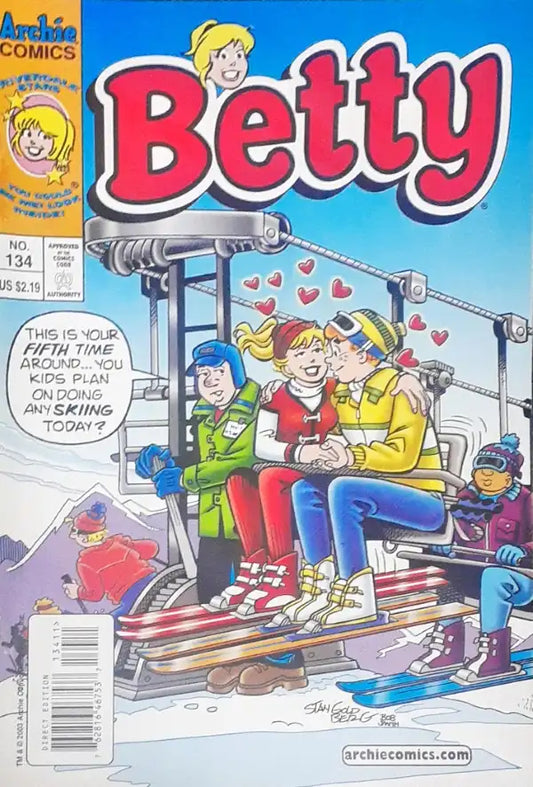 Archie Comics Betty No. 134