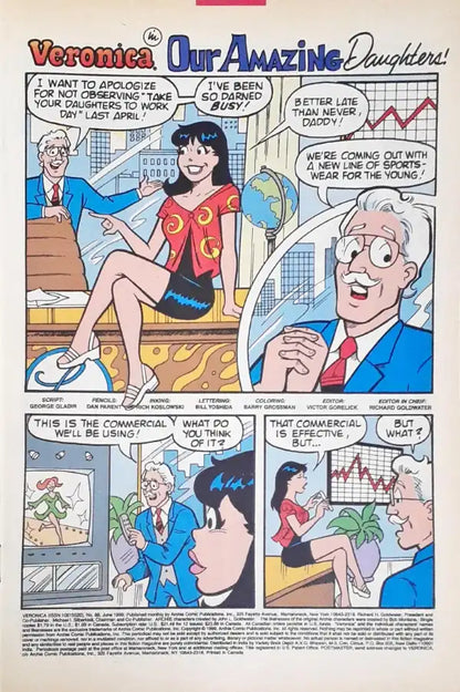 Archie Comics Veronica No. 88