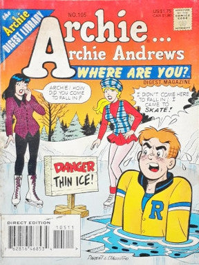 Archie Archie Andrews Where Are You Digest Magazine No. 105