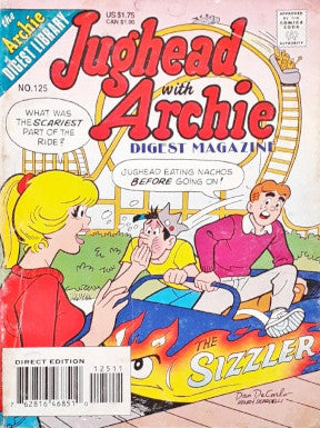 Archie Jughead With Archie Digest Magazine No. 125