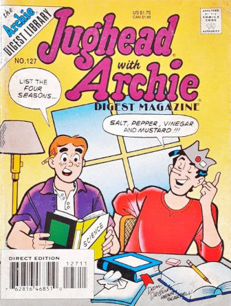 Archie Jughead With Archie Digest Magazine No. 127