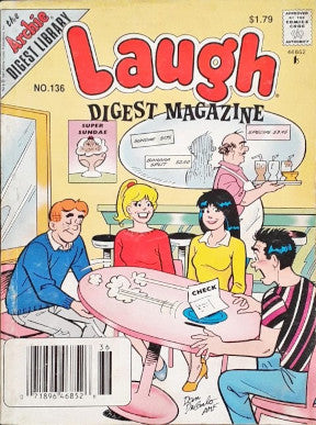 Archie Laugh Digest Magazine No. 136