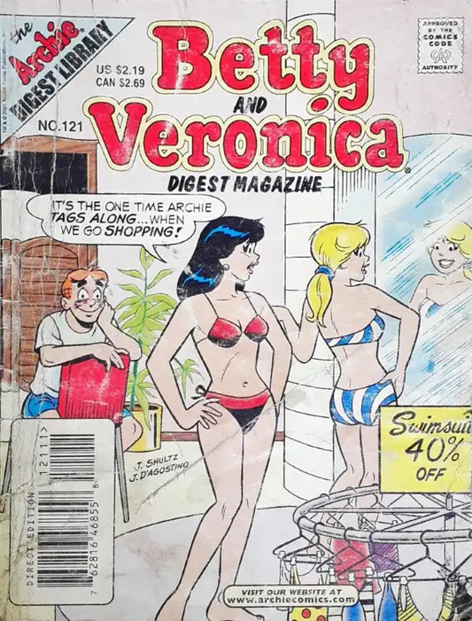 Archie Betty And Veronica Digest Magazine No. 121 (P)