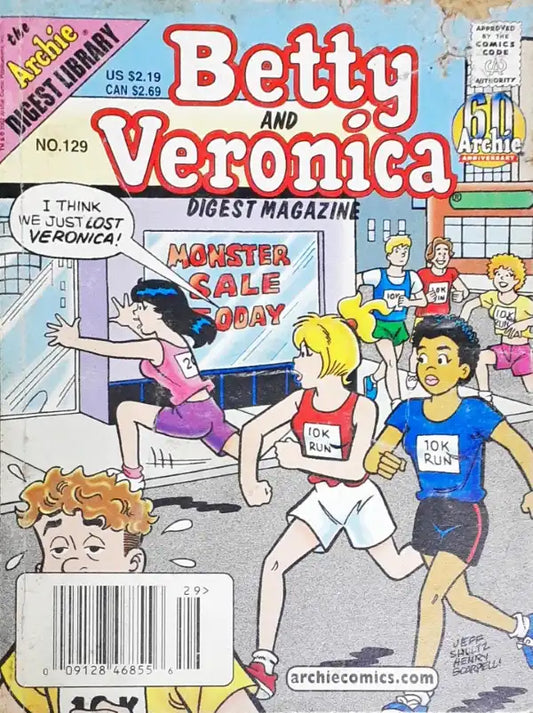 Archie Betty And Veronica Digest Magazine No. 129 (P)