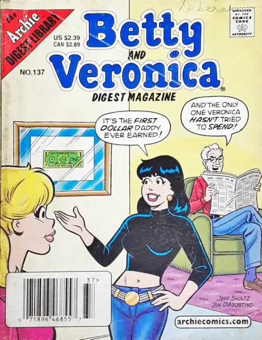 Archie Betty And Veronica Digest Magazine No. 137 (P)