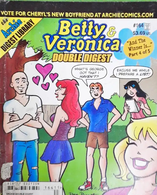 Archie Betty And Veronica Double Digest Magazine No. 164 (P)