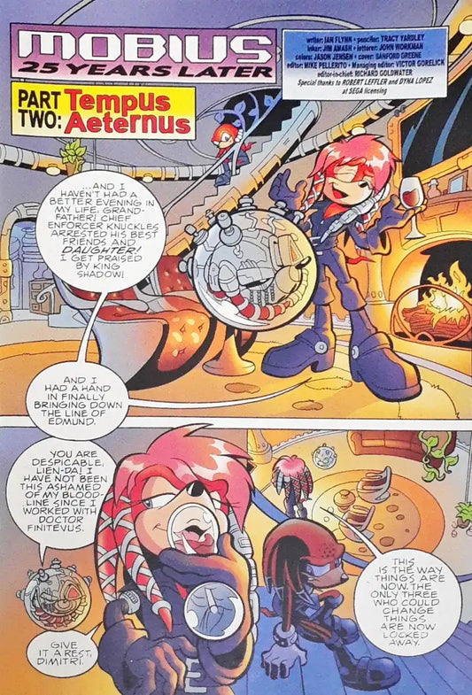 Sonic The Hedgehog - Mobius 25 Years Later : Archie Comics 65th Anniversary Adventure Series No. 167
