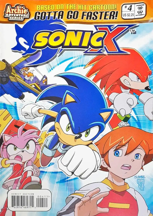 Sonic X - Gotta Go Faster : Archie Comics Adventure Series No. 4